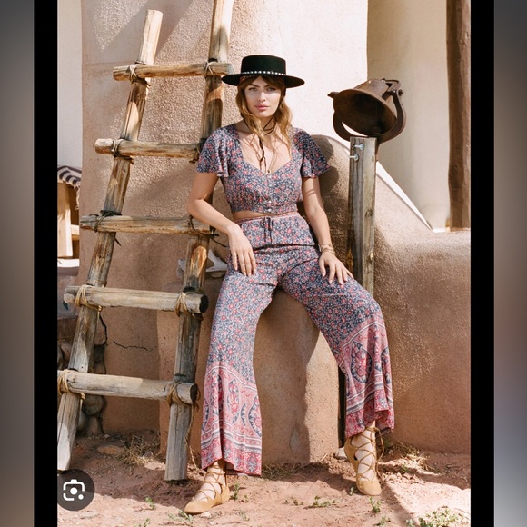 Spell Jasmine Wide Leg Pants - Picture 3 of 8